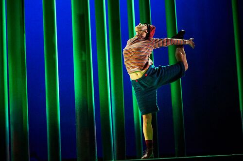 Ivonne Kalter in movement as Peter