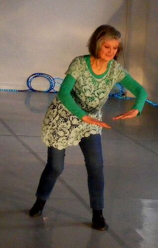 A participant in movement