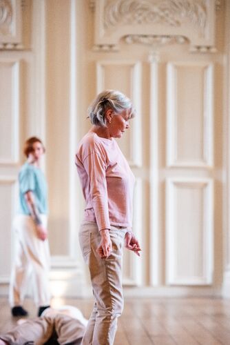 Dancers in a movement