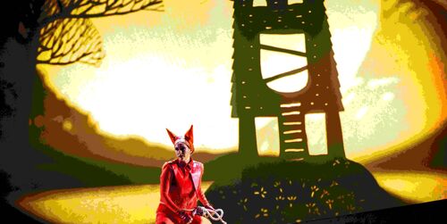 A still from the show